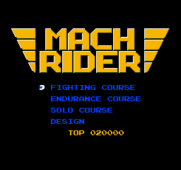 摩托车大赛（Mach Rider）