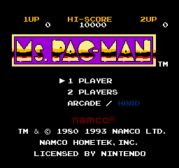 吃豆小姐（Ms. Pac-Man）
