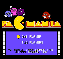 吃豆疯子（Pac-Mania）