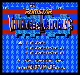 新版打砖块(Thunder & Lightning)实际运行的启动画面